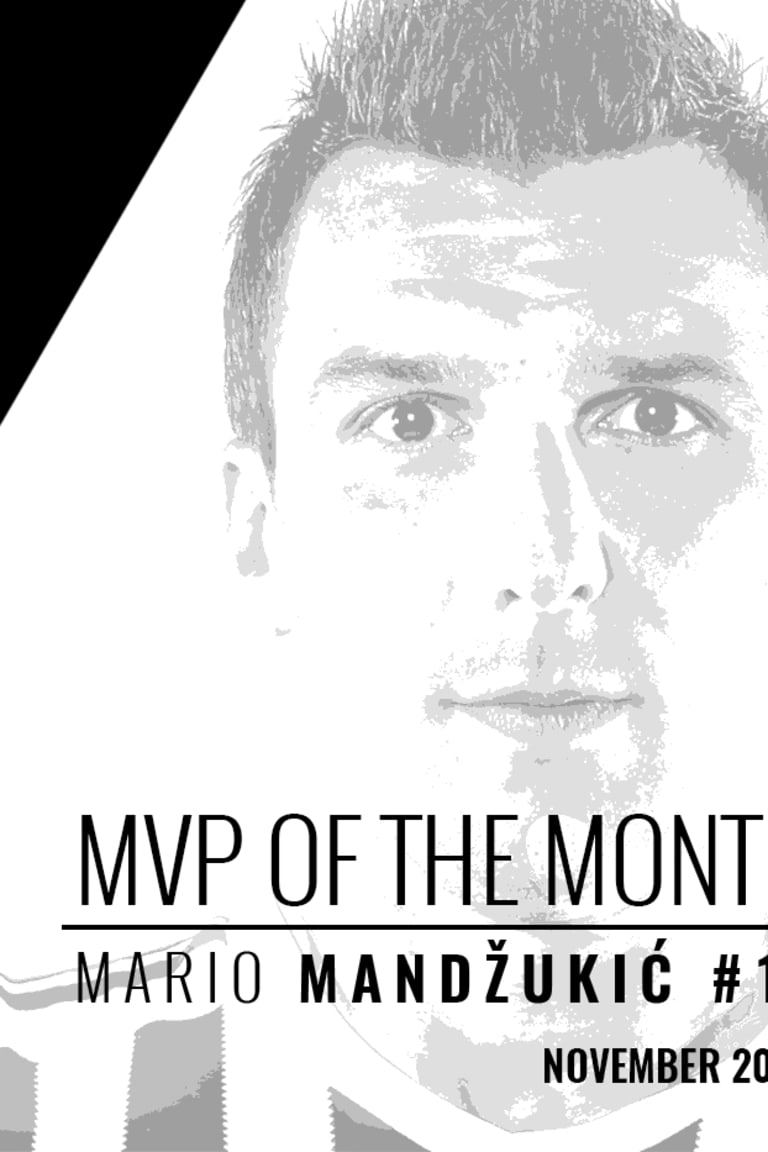 Mario Mandzukic gets MVP for November!