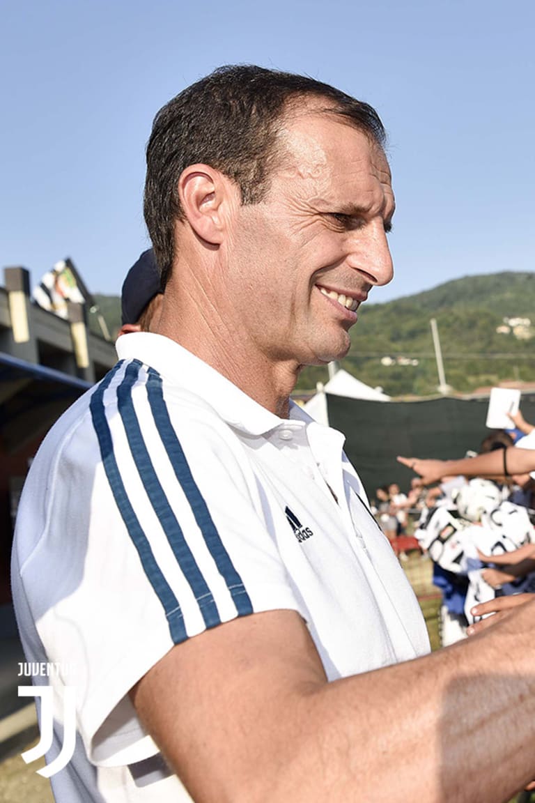 Allegri: “Let’s get ready for a great season”
