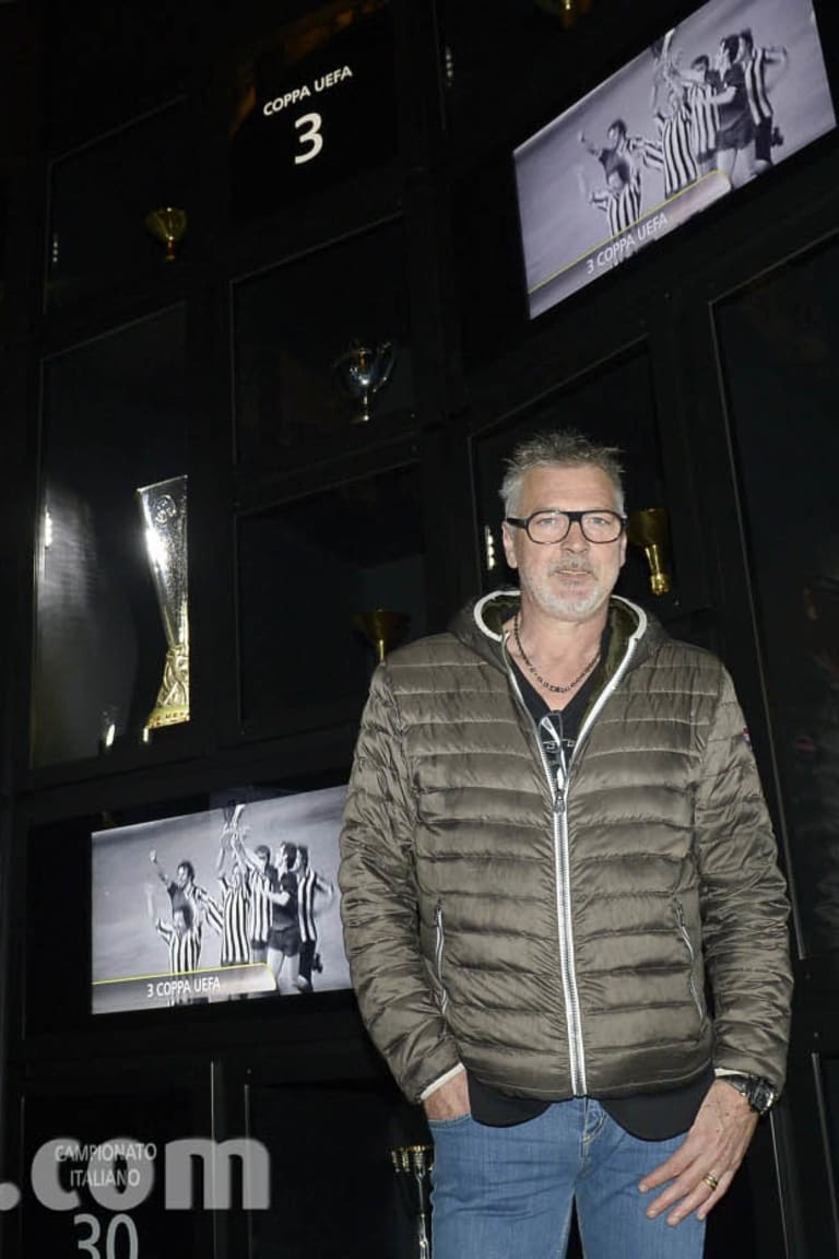 Stefano Tacconi visits Juventus Museum