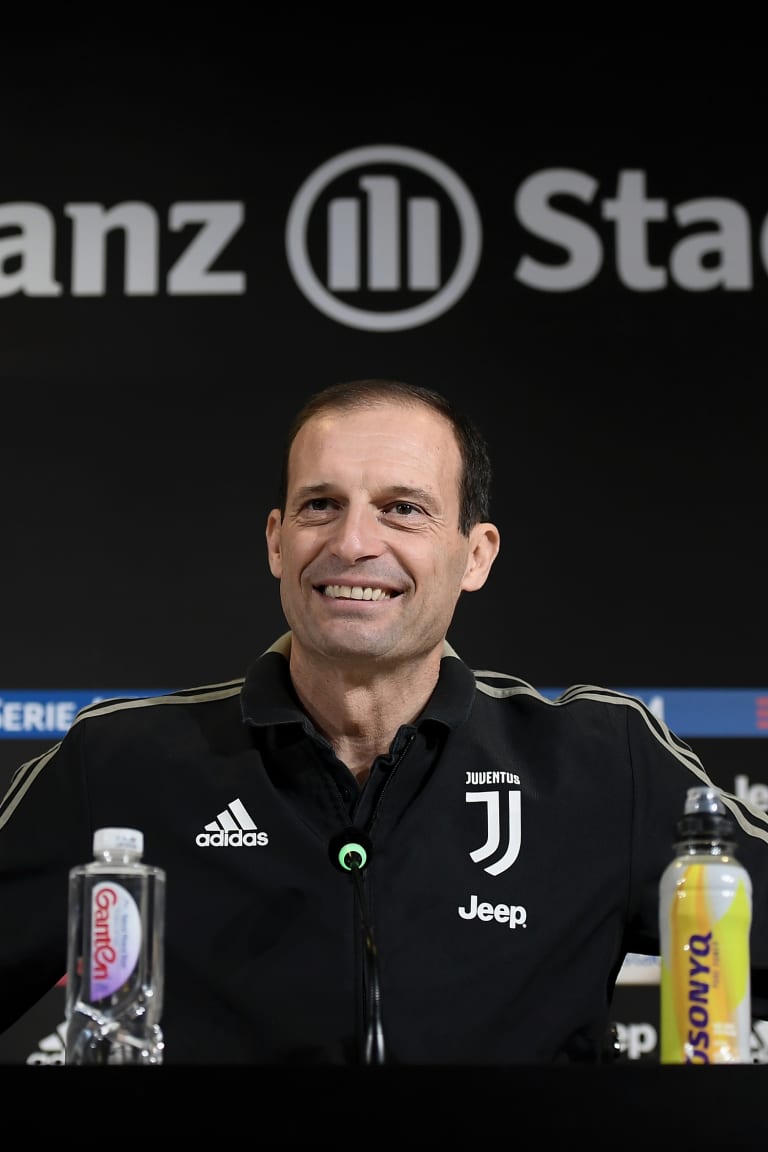 At 14.15, LIVE on Juventus Tv, Mister Allegri press conference for Juve-Empoli!