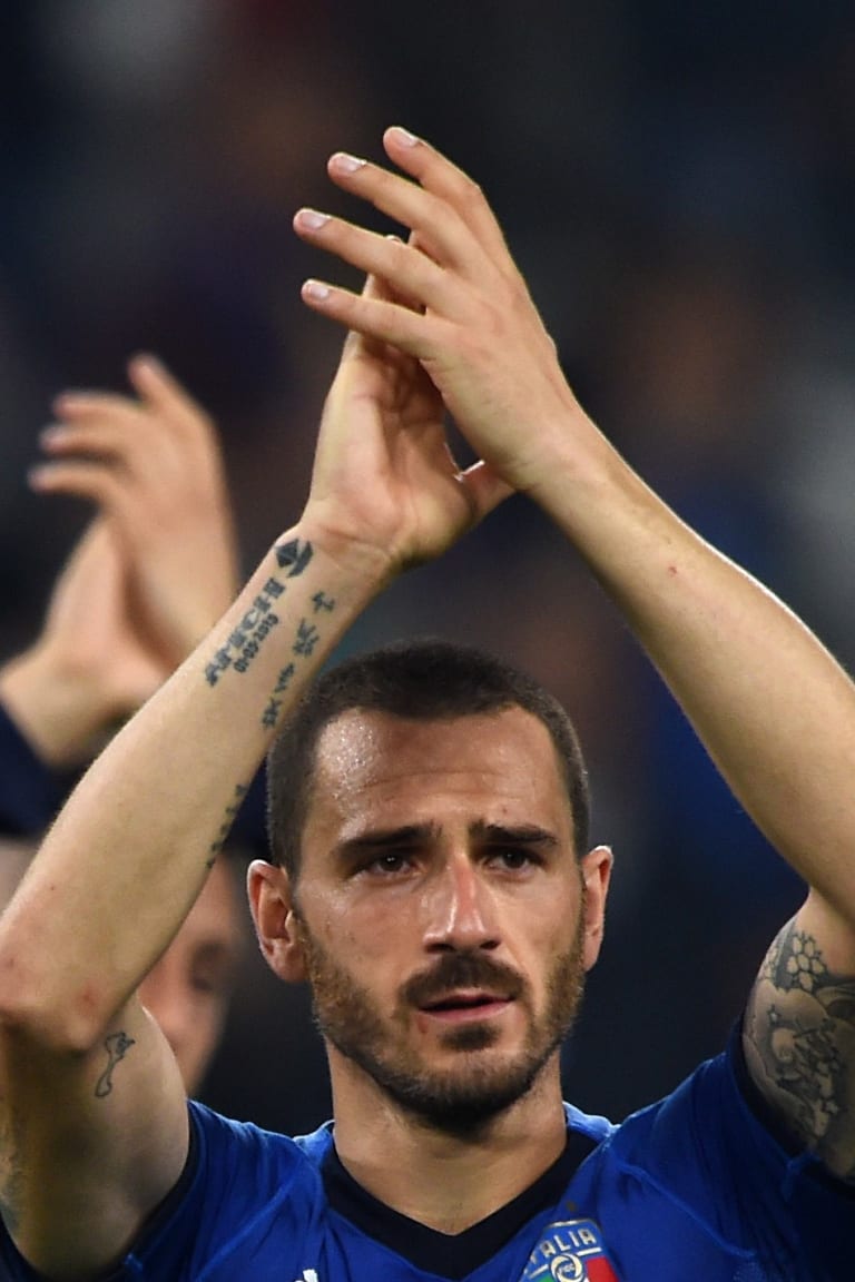 Black & White Stories: Bonucci,100 in azzurro