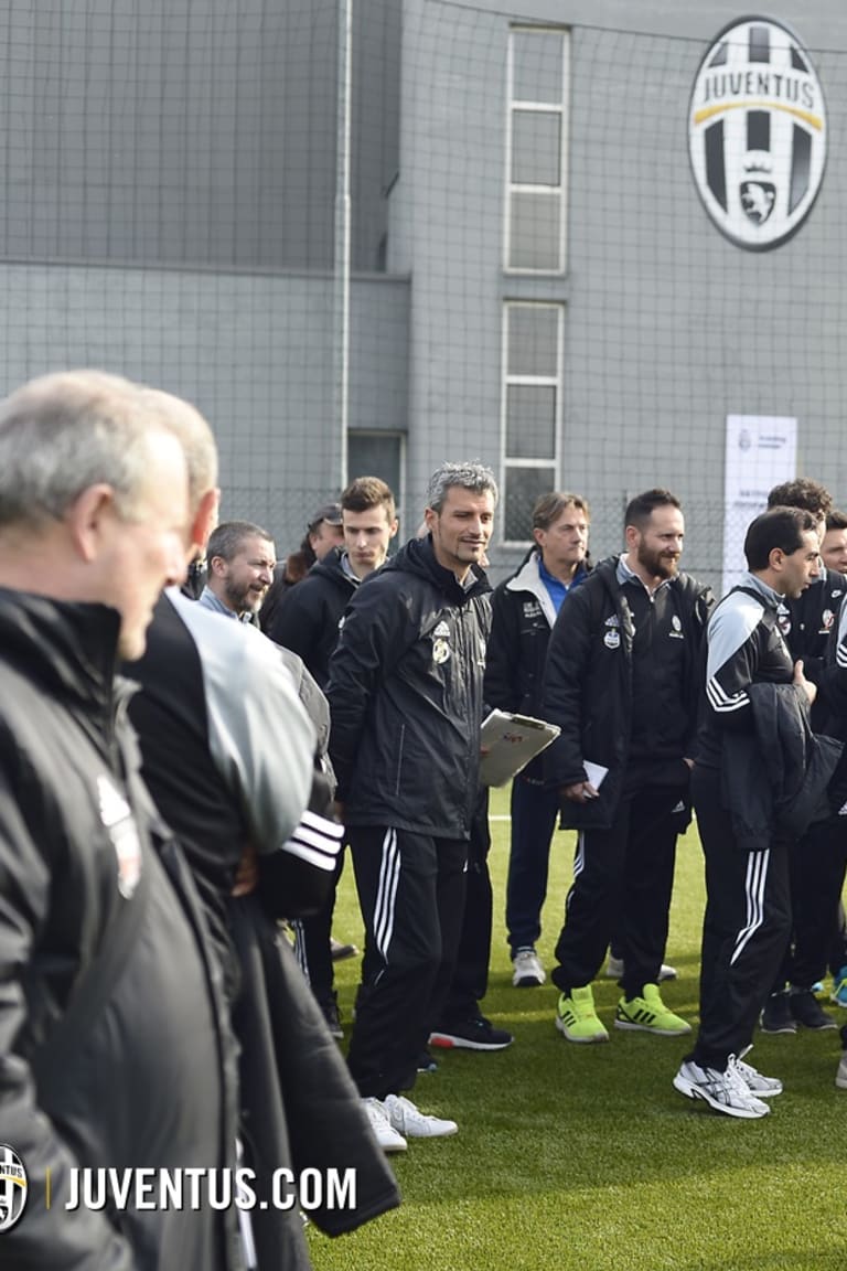 Soccer School coaches conference in Vinovo 