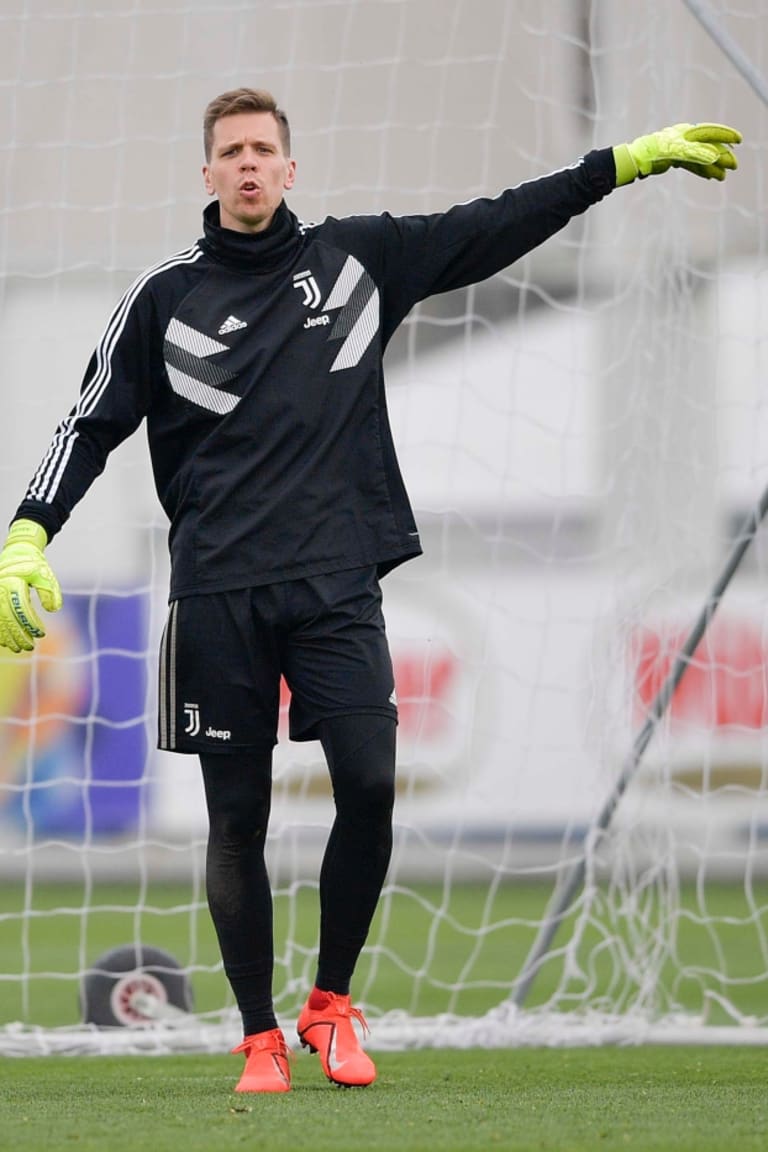 A morning session for Juventus 