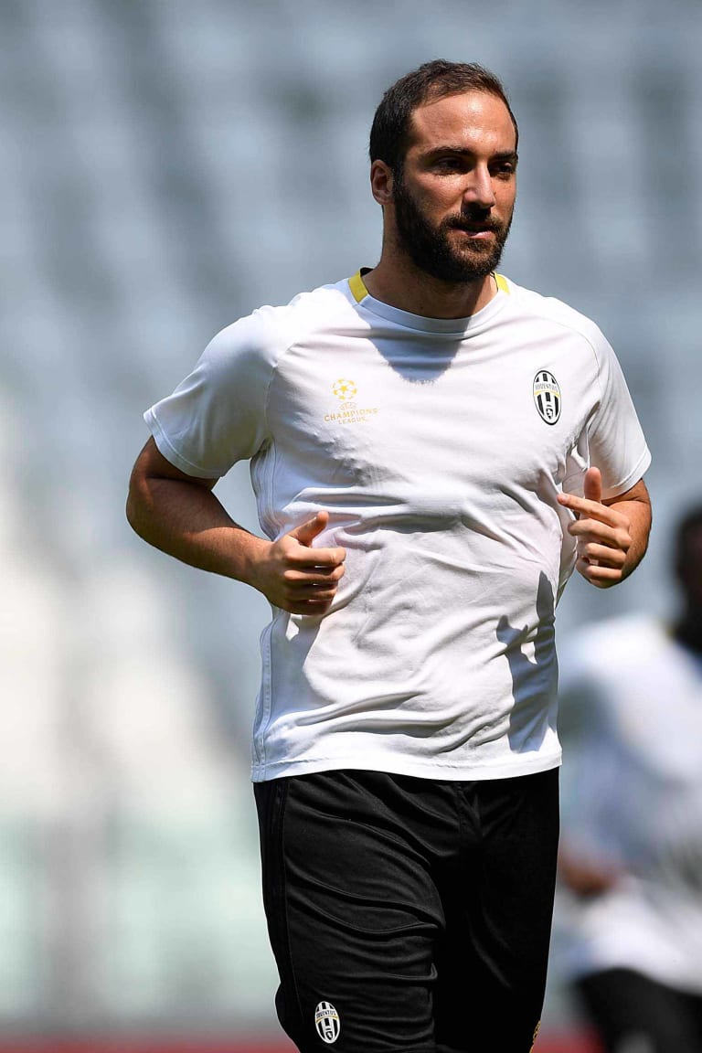 Media day, l'allenamento dei bianconeri