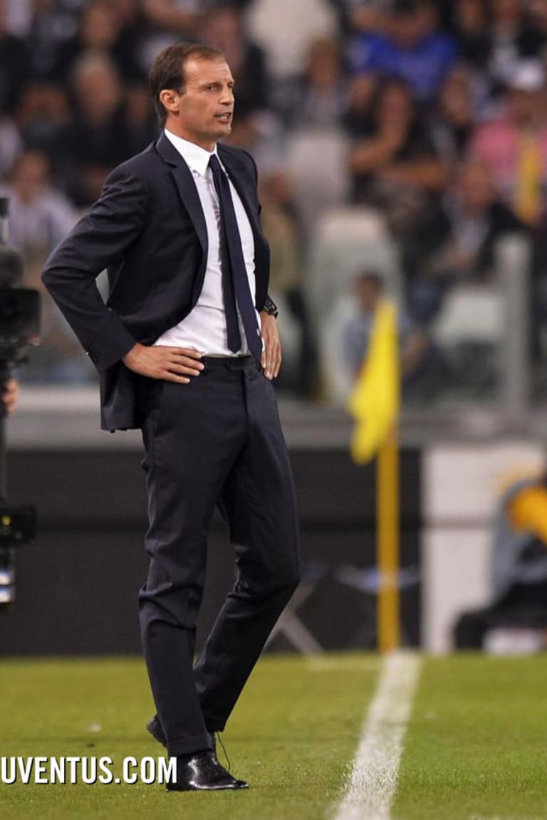 Allegri: “Hard work and patience”