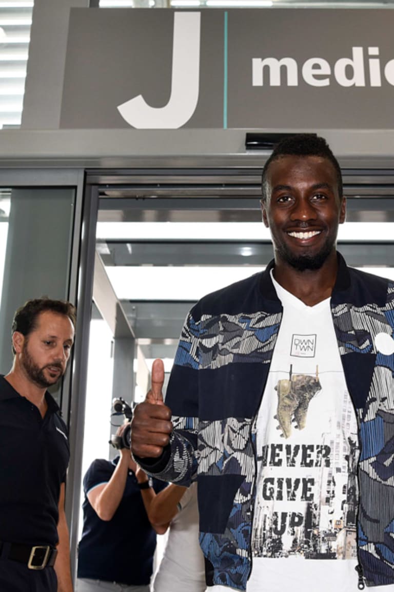 Matuidi completes first part of Juve medical