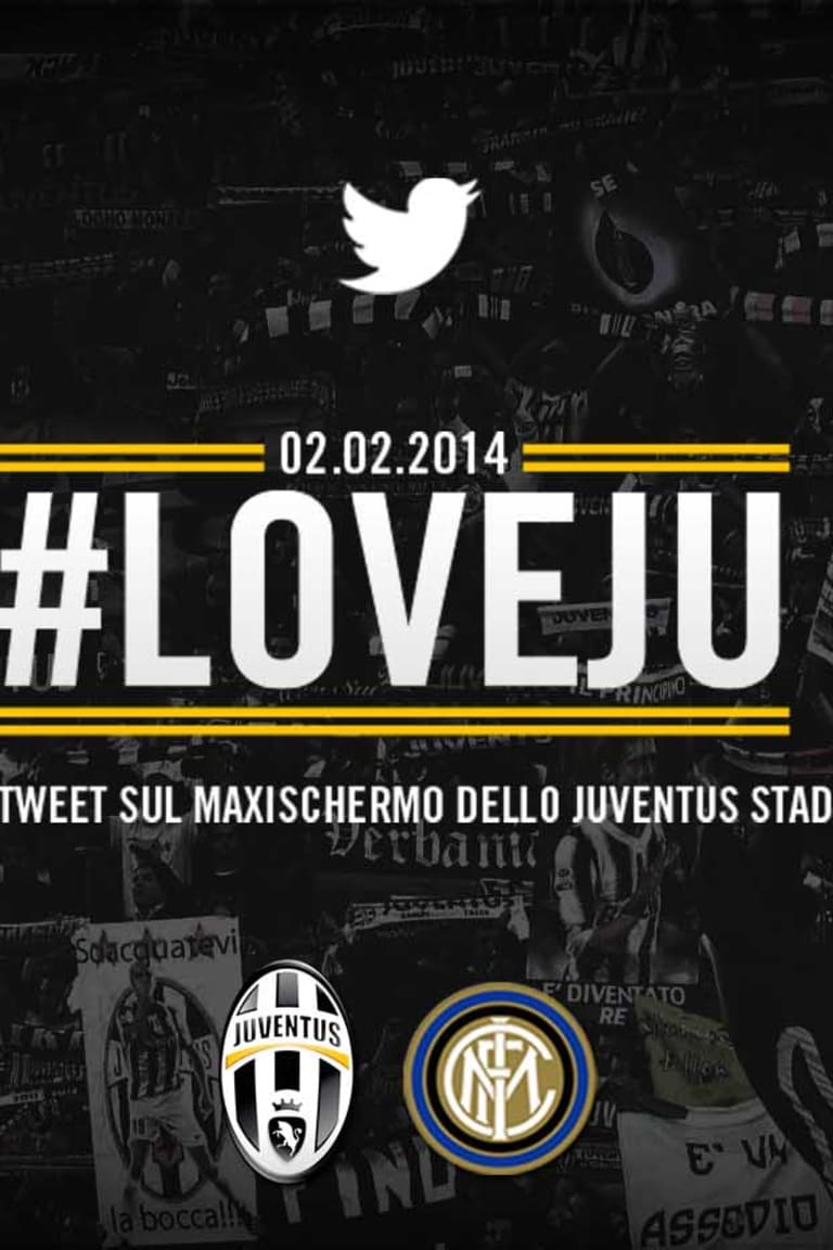 Juve-Inter, suona la carica con un tweet