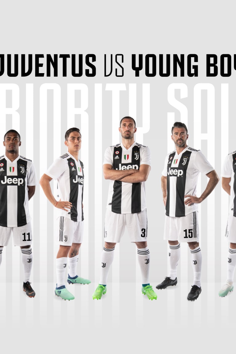Juve-Young Boys tickets on sale to Members