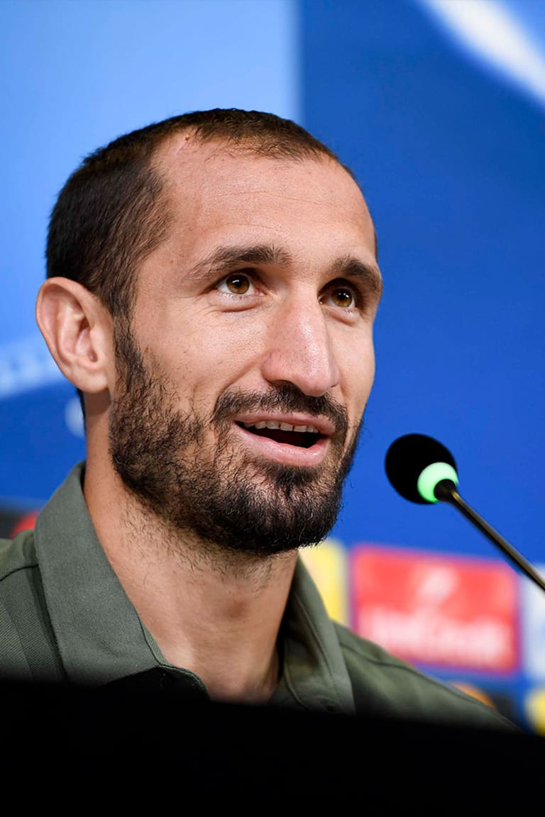 Chiellini: "Our team will respond in the best way"