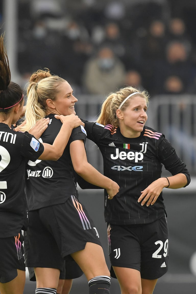 Juve Women put five past Lazio to make it nine from nine in Serie A