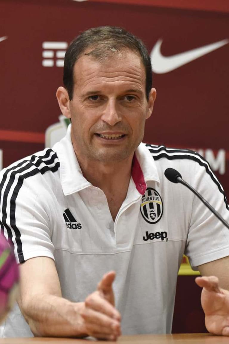 Allegri calls for big-game display