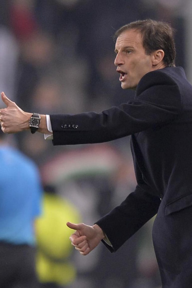 #JuveBvB: i complimenti di Allegri ai suoi ragazzi