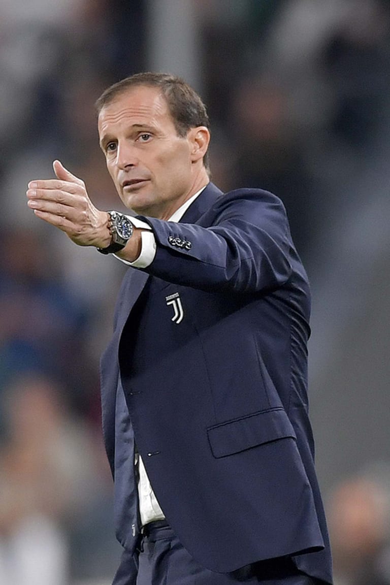 Allegri: «Abbiamo coperto il campo nel migliore dei modi»