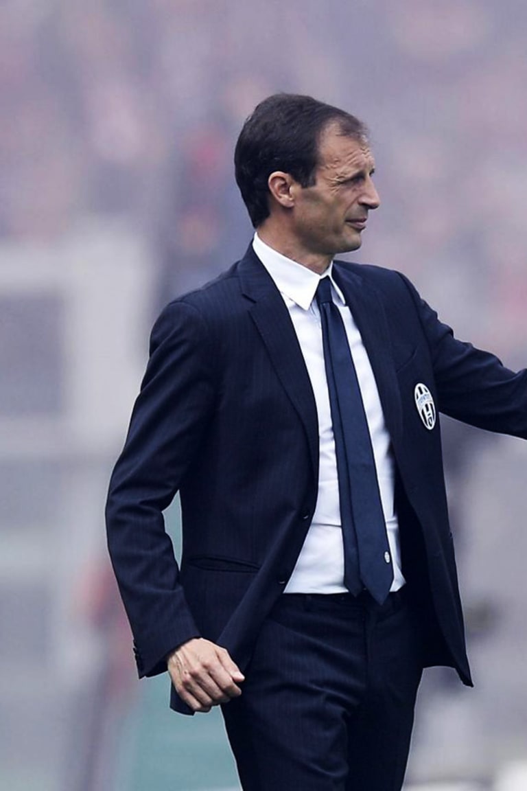 Allegri analyses derby display