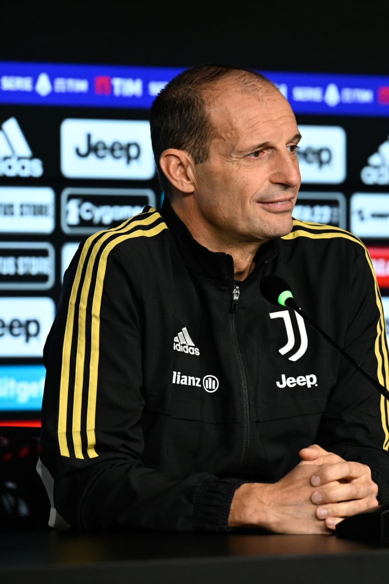 Allegri: "Our only concern is to win games"