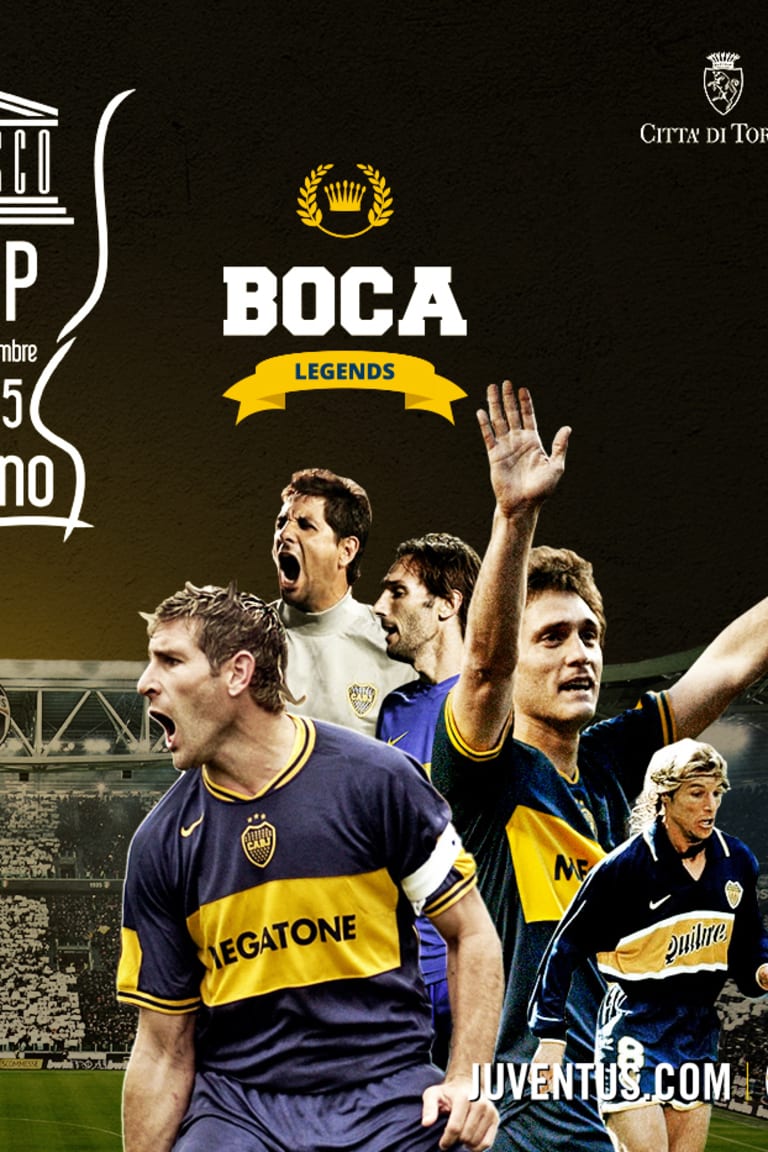 Three key men for Boca Legends