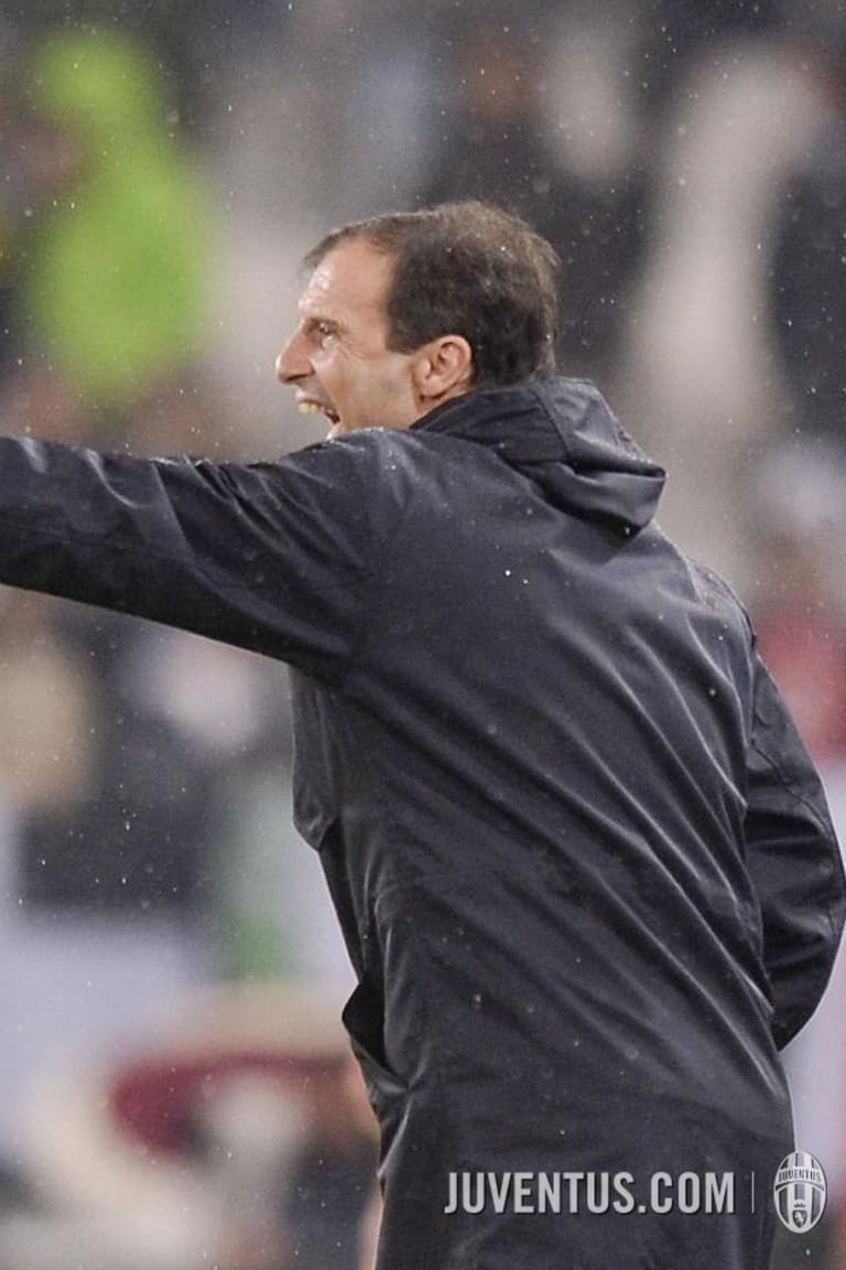 Allegri happy with Juve display