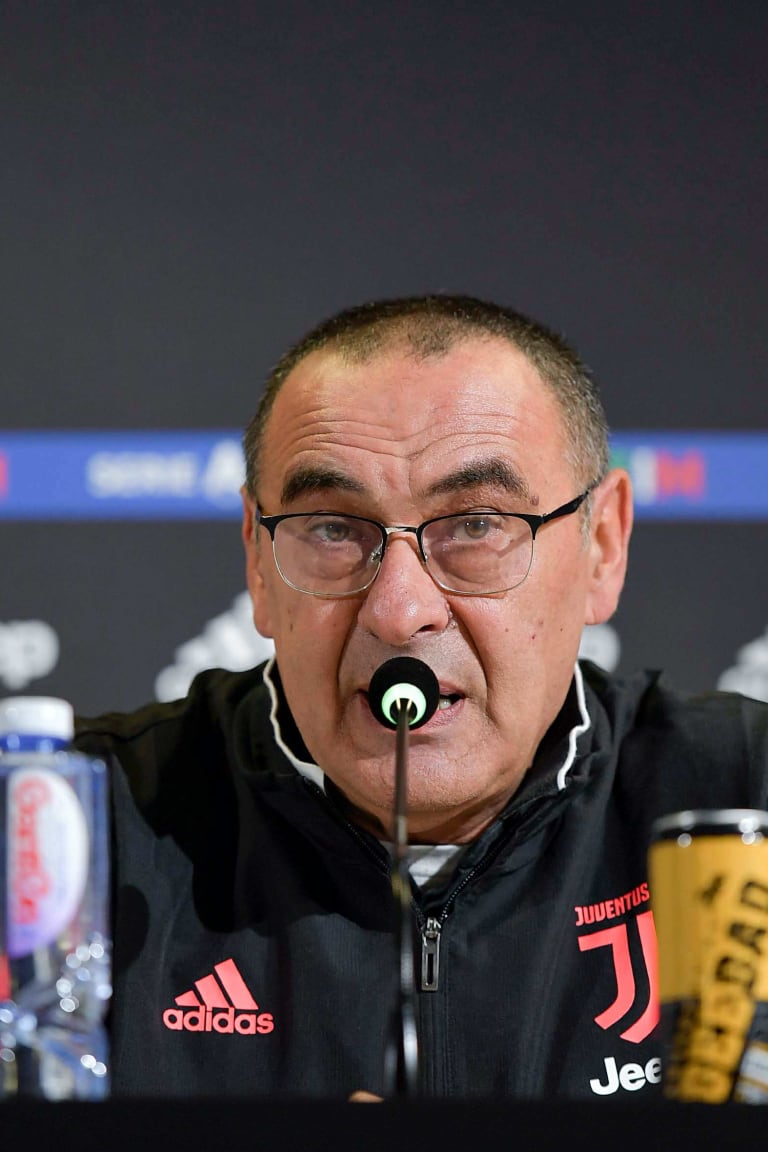 Sarri: "We must pay attention to Parma's counters"