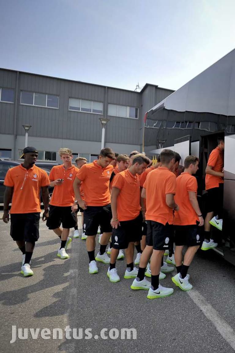 Primavera set off for pre-season in Chatillon