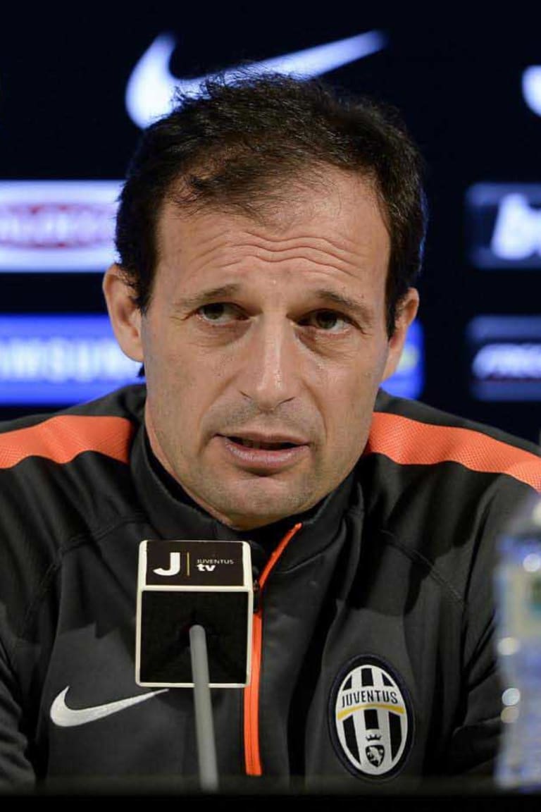 Allegri: «Vogliamo la semifinale»