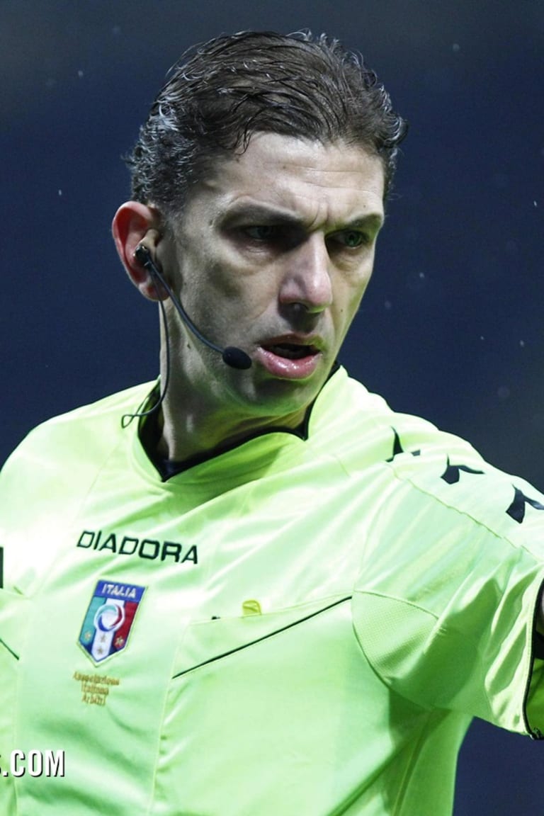 A Firenze arbitra Tagliavento