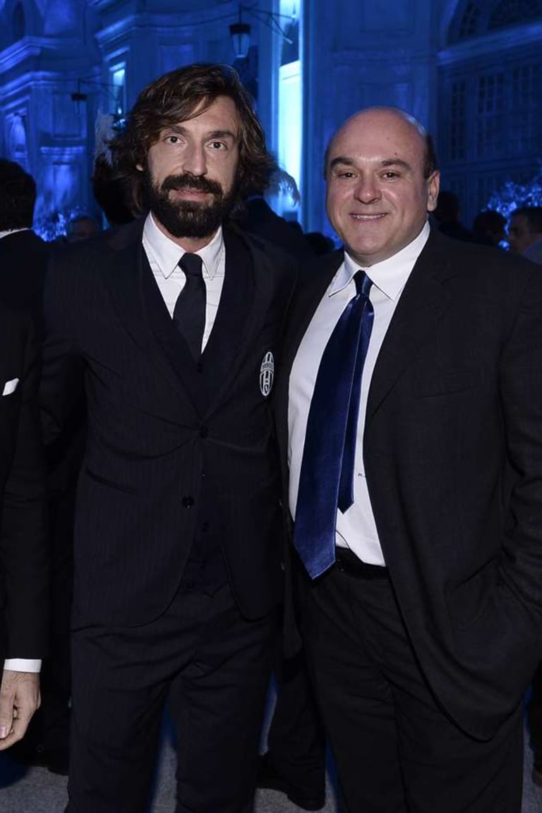 Massimo e Pietro, una serata di gala con la Juventus