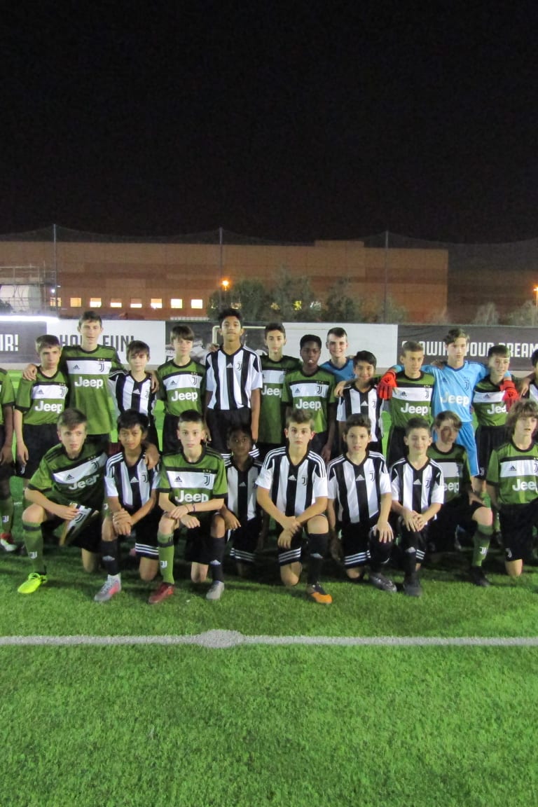 Under 13 e Juventus Academy Dubai, che domenica insieme!