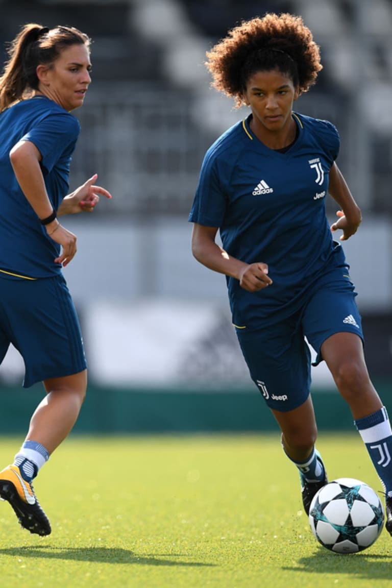 First training for Juventus Women