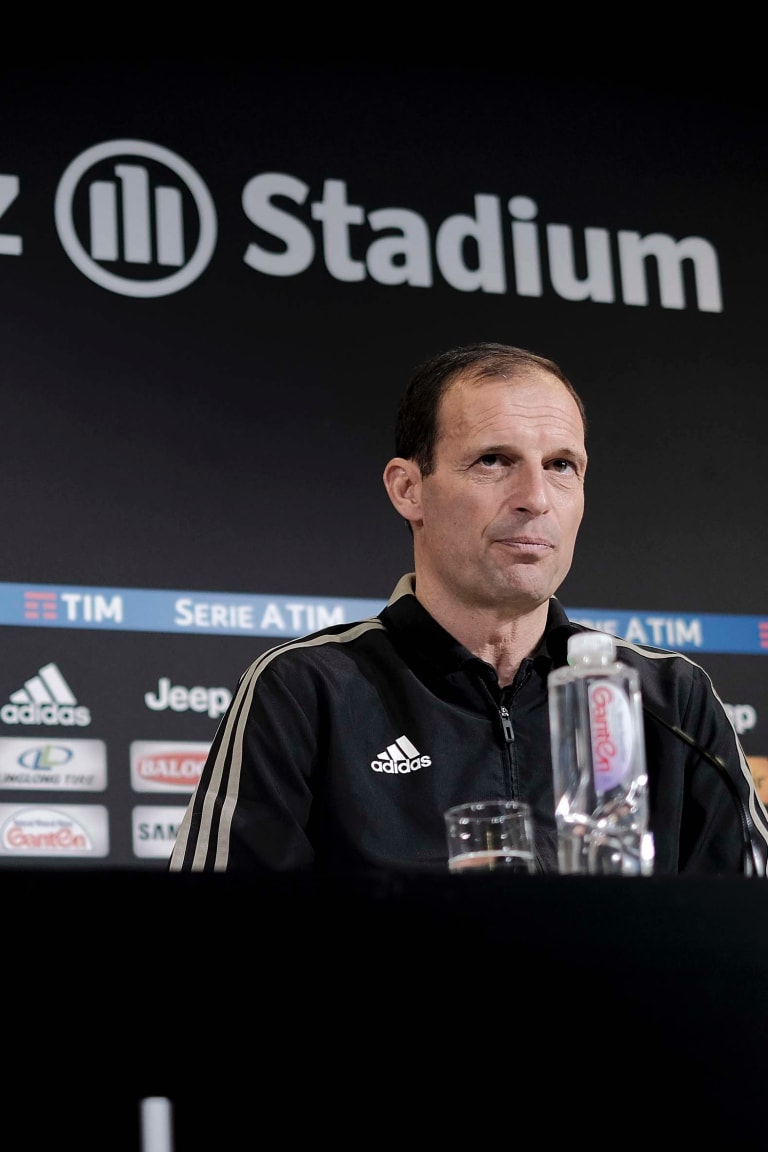 Allegri: «Juve-Milan, partita equilibrata e stimolante»