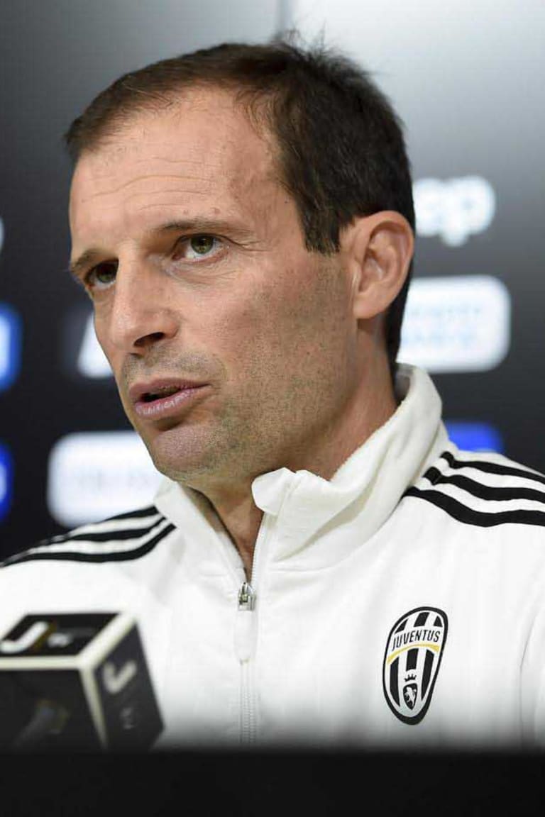 Allegri: "Sign off in style against Sampdoria"