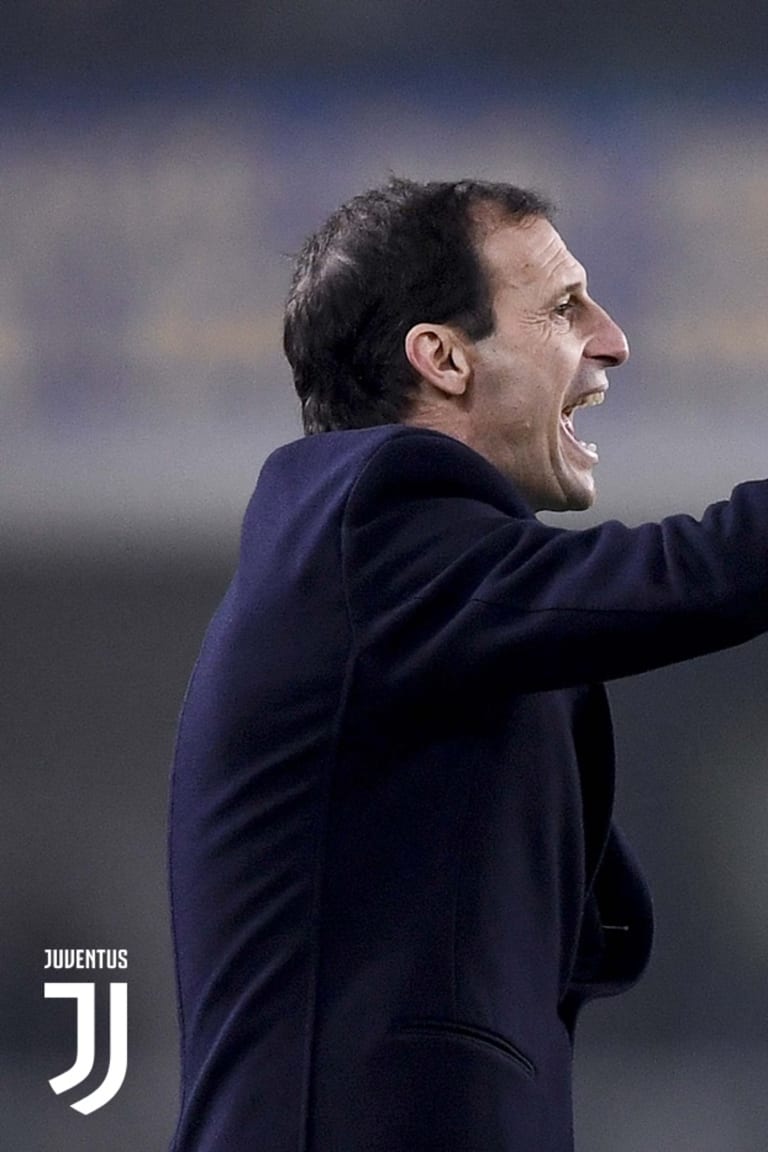 Allegri expects higher tempo after tough Chievo win