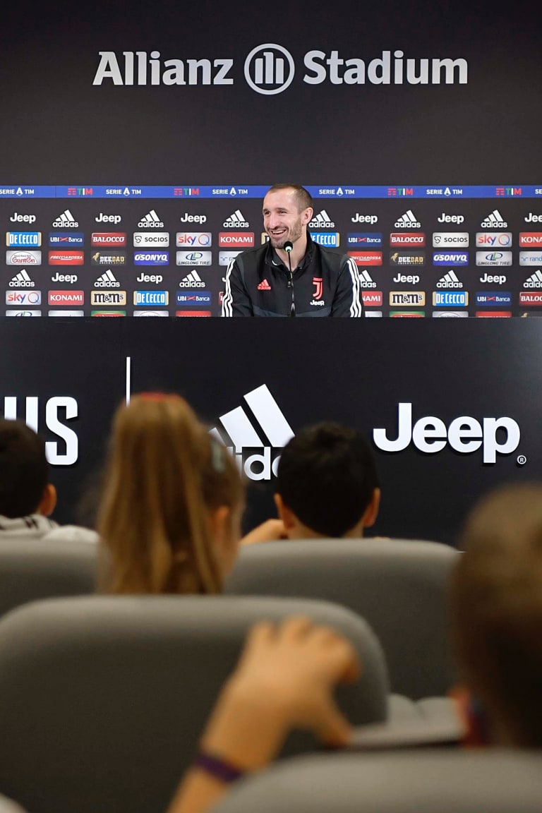 L'intervista dei Junior Reporter a Chiellini