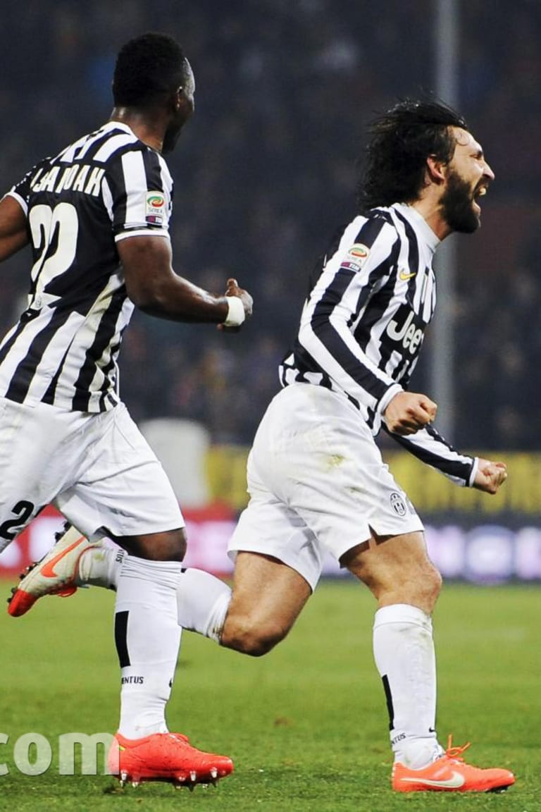 Pirlo: «Gol importante in chiave scudetto»