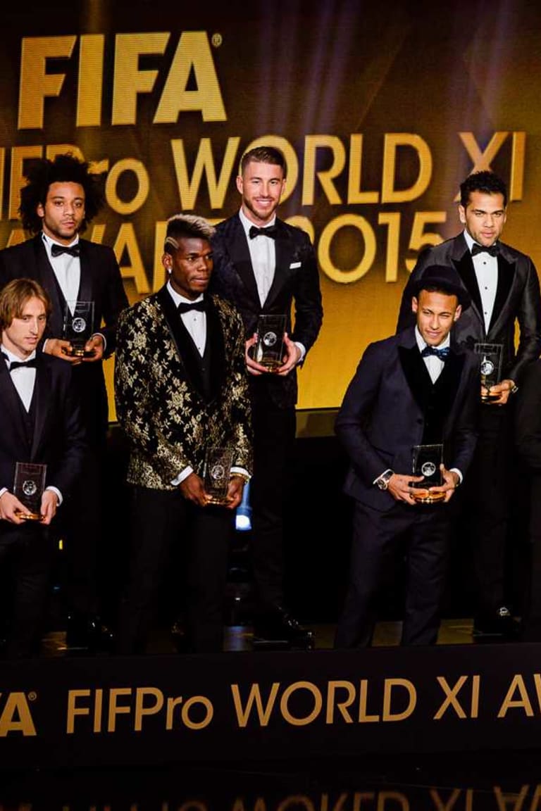 Pogba included in 2015 FIFA FIFPro World XI