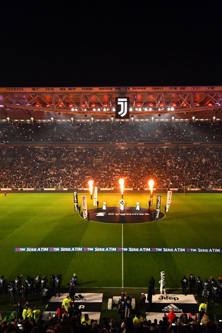 Juventus and Cygames excite at #JuveRoma