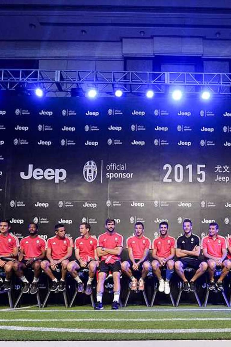 Juve and Jeep light up Shanghai