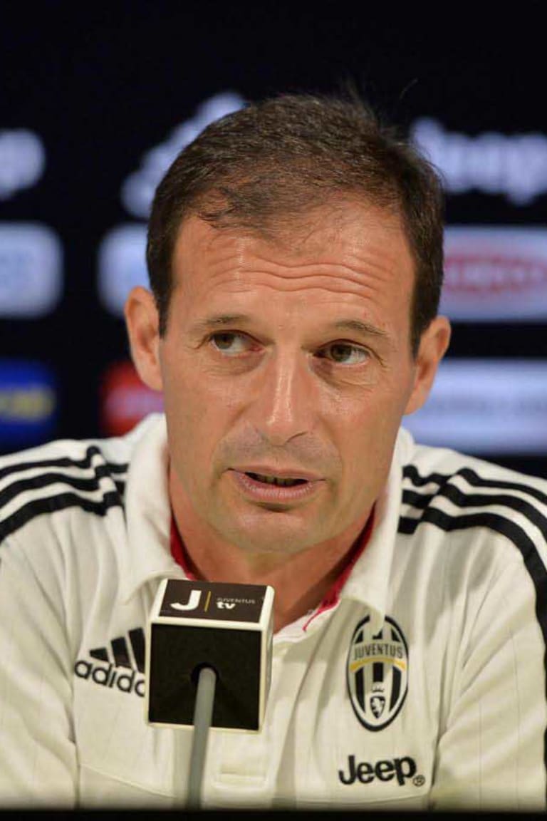 Allegri: «Il destino è nelle nostre mani»