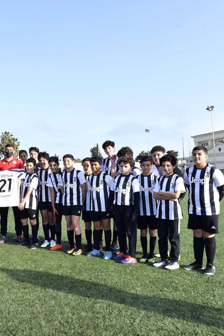 Una visita speciale alla Juventus Academy Tunisia!