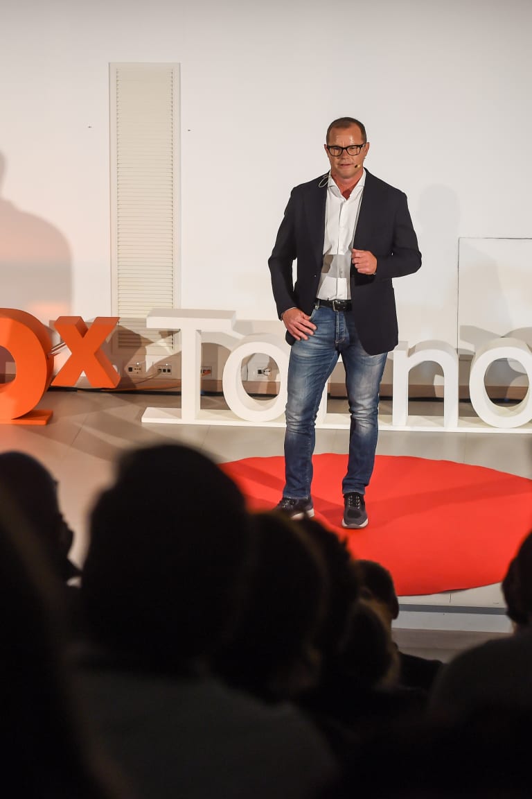 Pessotto speaks at TEDx in Turin