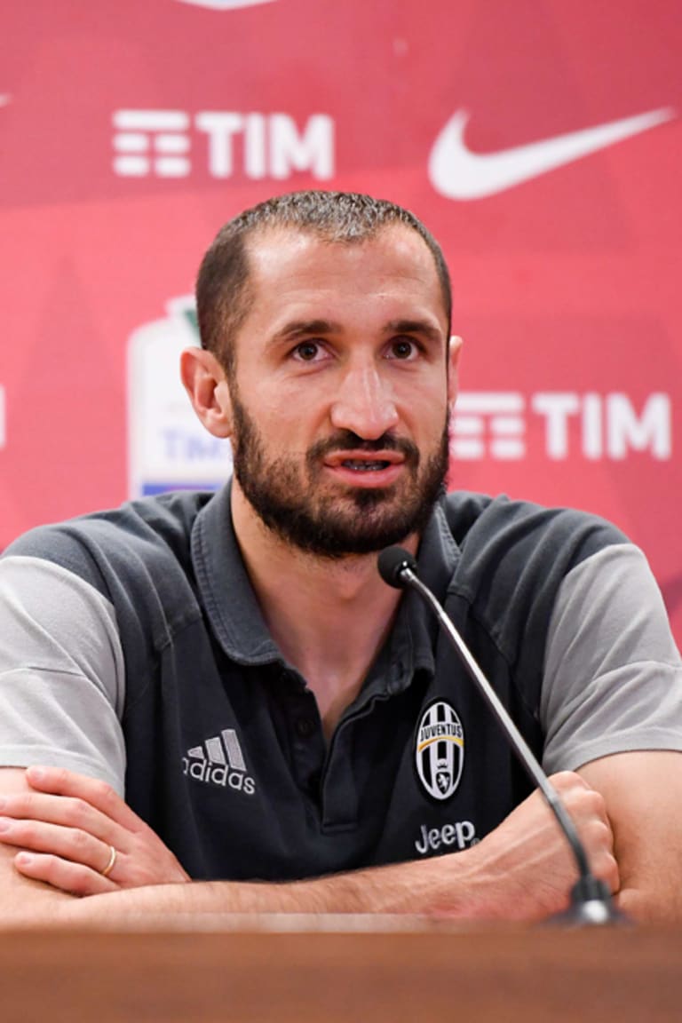 Chiellini: "Time to finish what we have started"