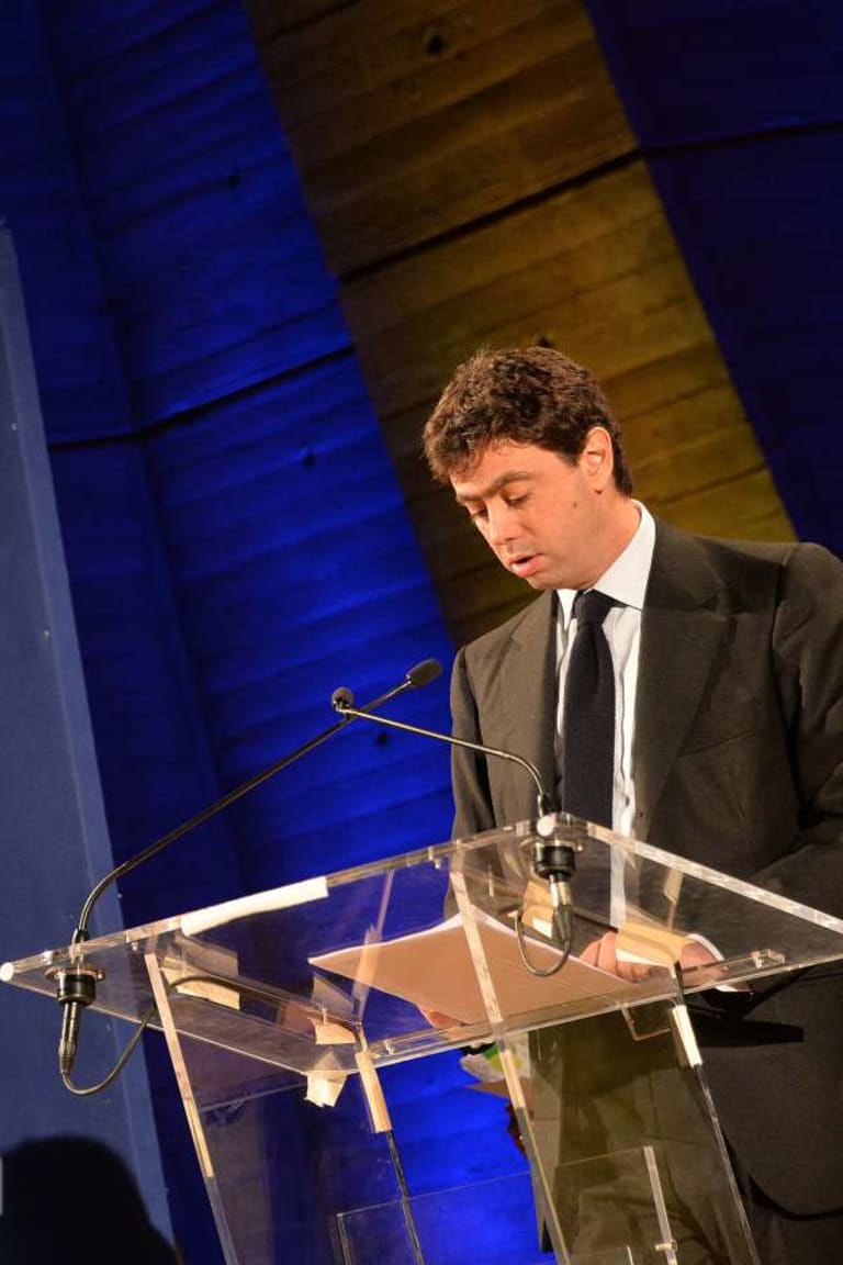 Andrea Agnelli all'UNESCO