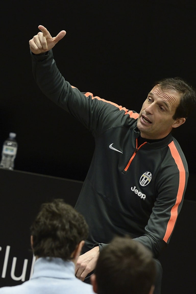 Allegri leads coaching course in Vinovo