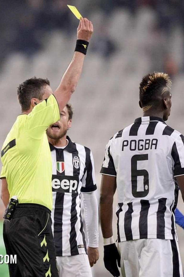 Pogba to miss Palermo through suspension