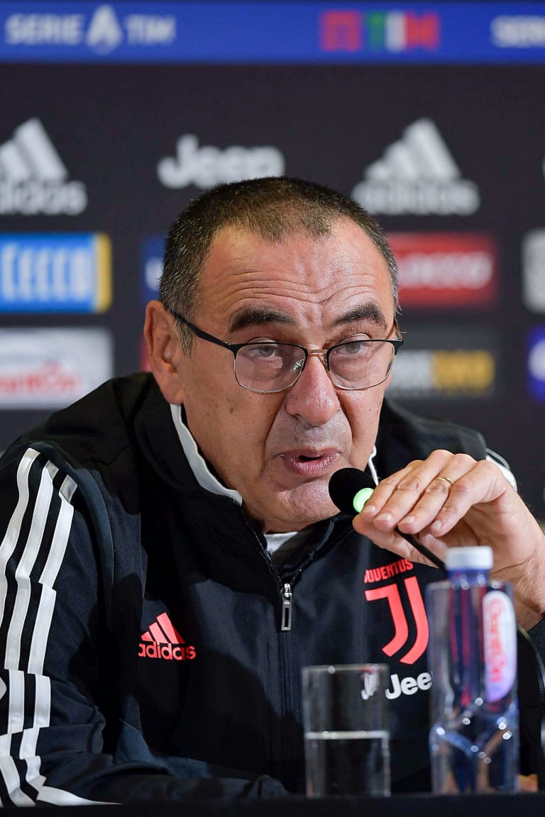 Sarri: "Derby is a special game"