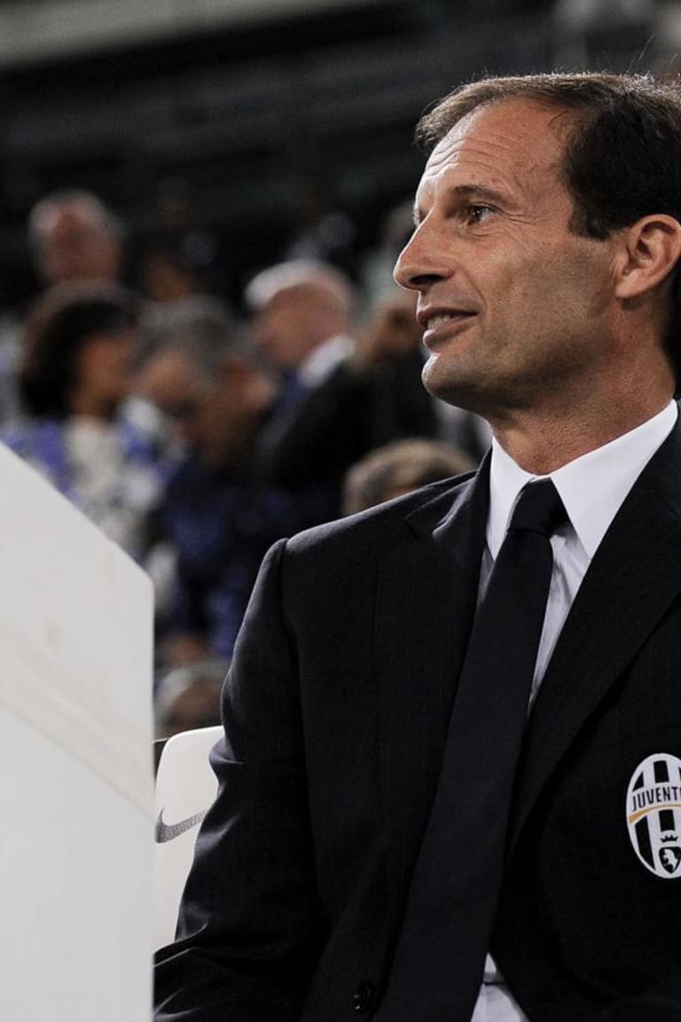 Perfect home bow pleases Allegri