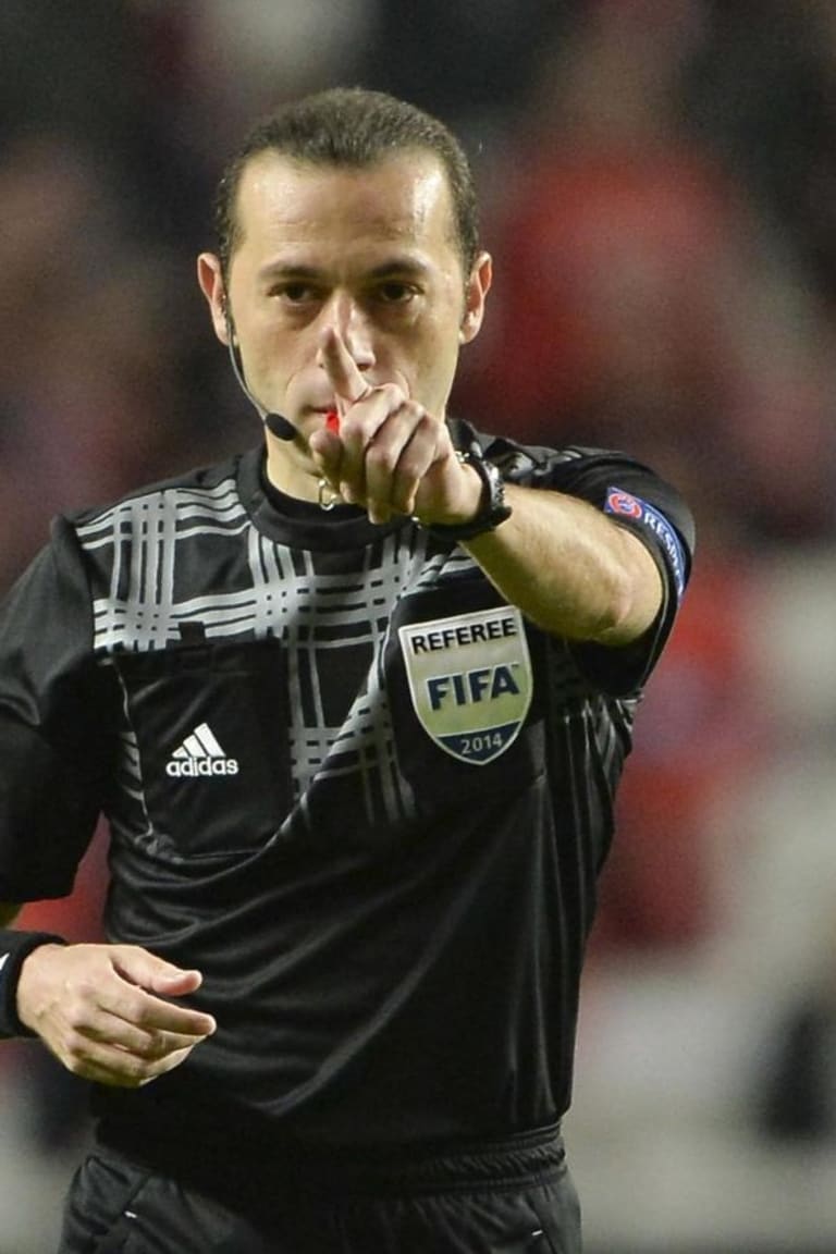 Cakir to referee Champions League final