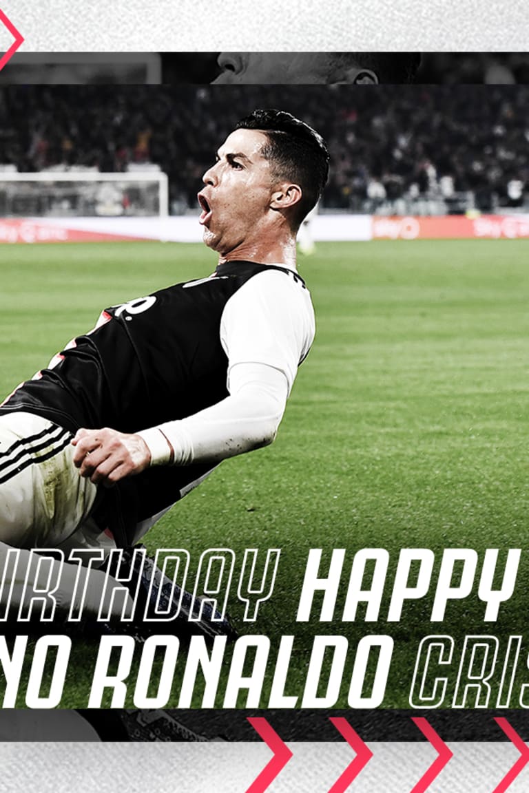 Happy birthday, Cristiano!