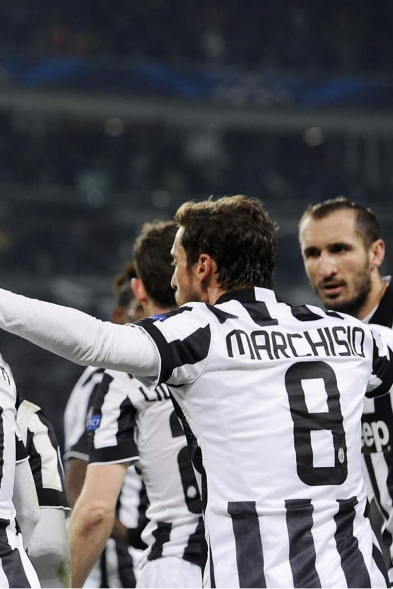 Advantage Juve in Champions League last 16 tie