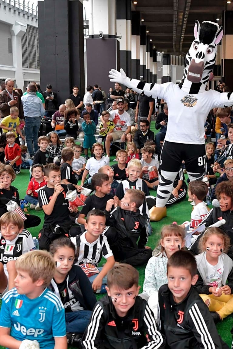 La carica del Team Jay all’Allianz Stadium!