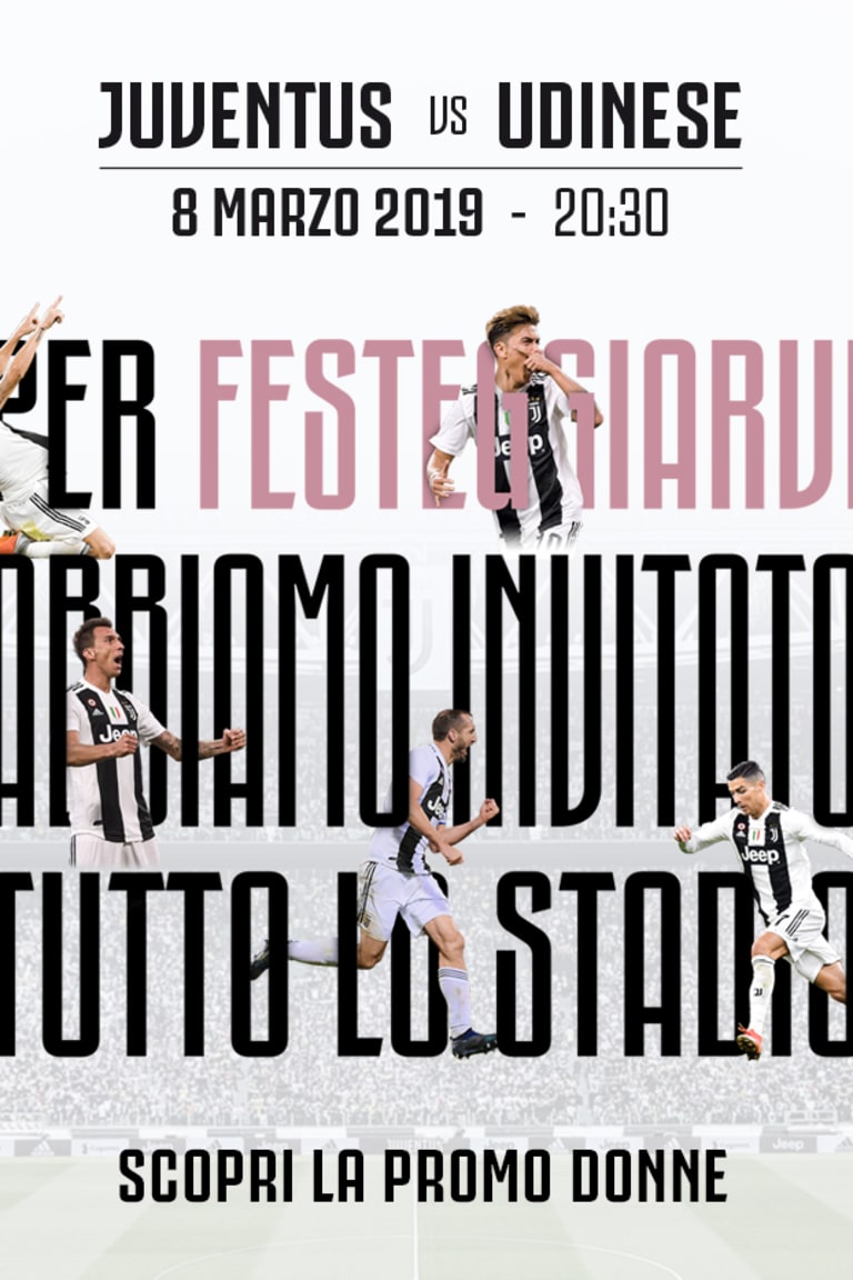 Juve-Udinese, vendita libera!